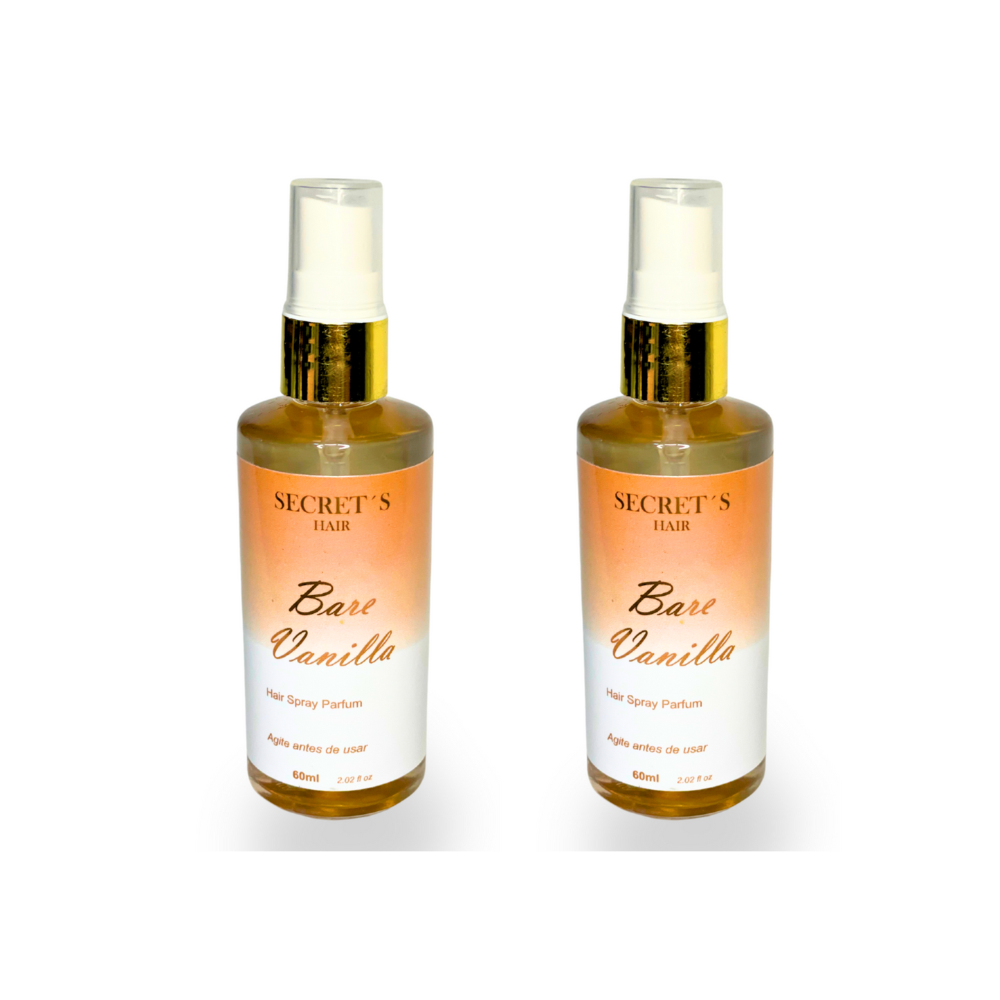 Perfume Capilar Secret's Hair 60ml - Bare Vanilla
