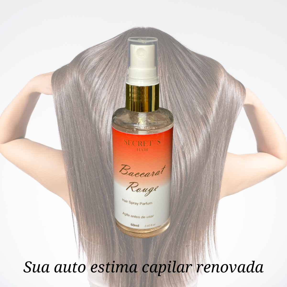 Perfume Capilar Secret's Hair 60ml - Baccarat Rouge