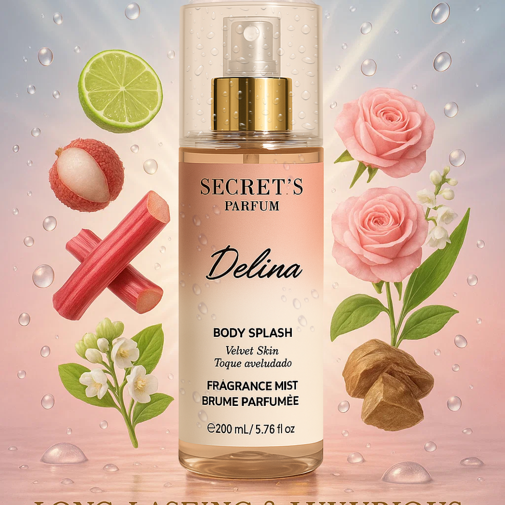 Body Splash Delina Secret's Parfum 200ml