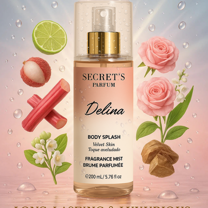 Body Splash Delina Secret's Parfum 200ml
